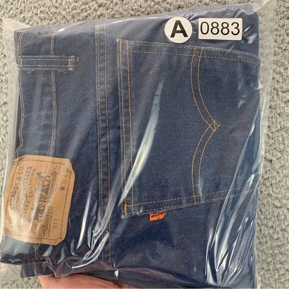 Vintage Levi’s 517 Blue Jeans 20517-0217 Orange Tab Made In USA Men's  Size: 38 - Picture 16 of 16